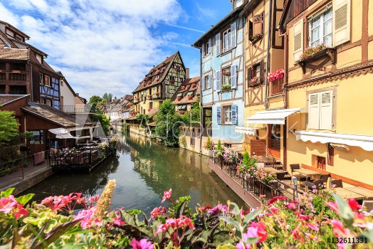 Picture of canal in Colmar Alsace